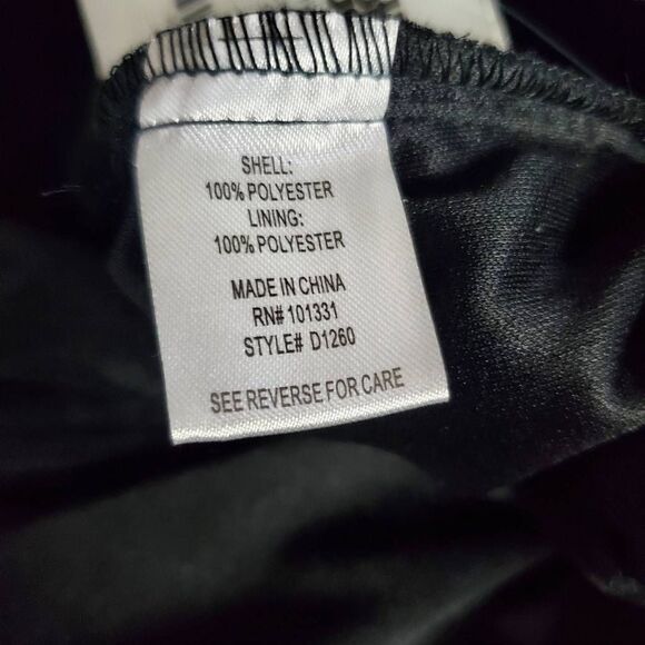 Charlotte Russe Women’s Black Strapless Ruched Mini Dress Size 4 NWT - Picture 5 of 6